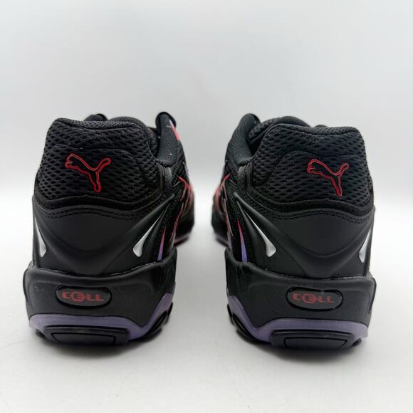 PUMA Mens Inhale Sneakers US 12 EU 46 Black Red Athletic Shoes NIB - Picture 9 of 12